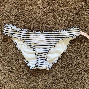 NWT Victoria’s Secret Med Ruffle Cheeky Swim